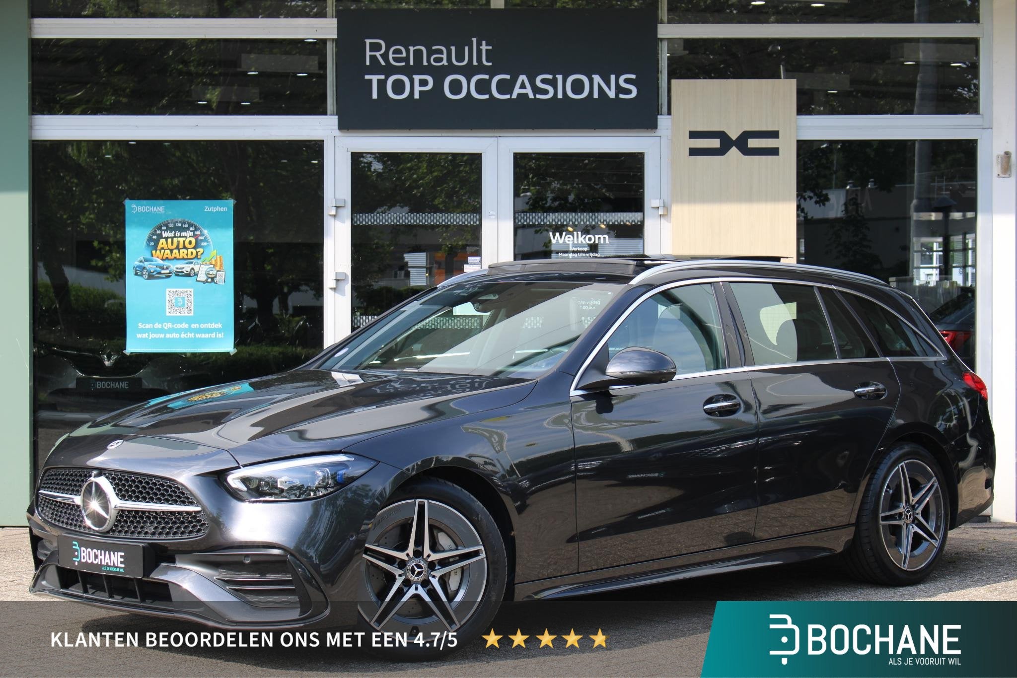 Mercedes-Benz C-klasse Estate 200 AMG Line | PANO | TREKHAAK