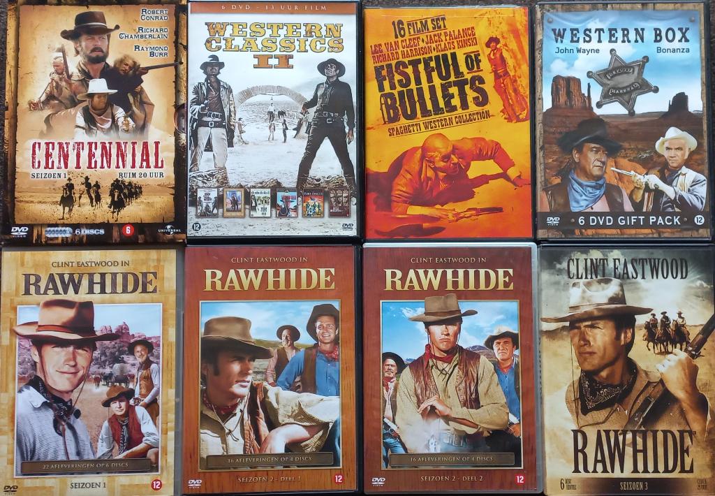Diverse Western Boxen in 1 koop - 42Disc set, 156 uur, Cd's en Dvd's, 1960 tot 1980, Verzenden, Zo goed als nieuw, Actie en Avontuur