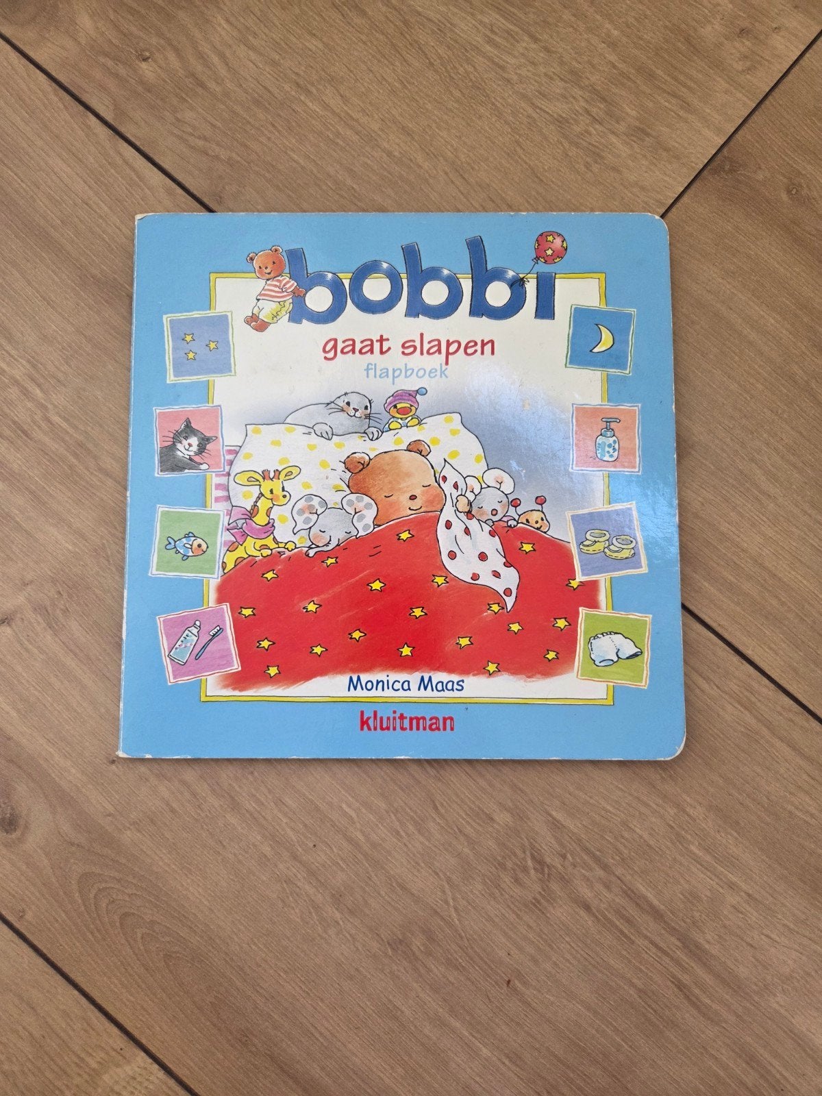 Bobbi gaat slapen - Flapboekje van Monica Maas, Ophalen, Zo goed als nieuw