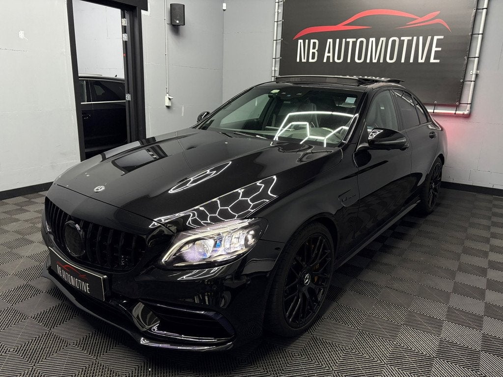 Mercedes-Benz C-klasse AMG 63S Akra Keram Facelift Pano, Automaat, Achterwielaandrijving, Gebruikt, 510 pk