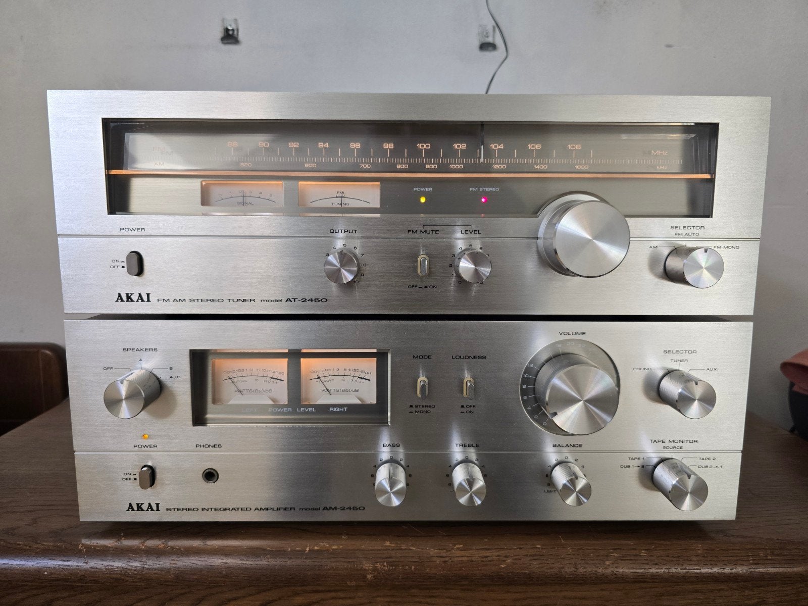 Akai 2450 stereo set, Ophalen of Verzenden, Akai