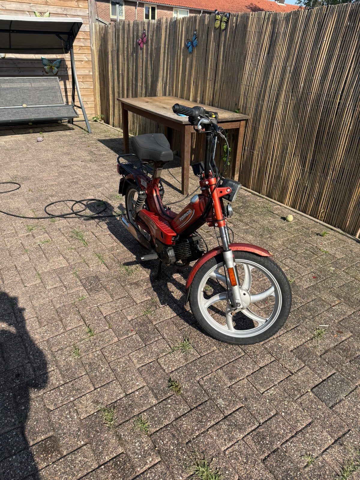 Te koop tomos deluxe snorbrommer 2011, Fietsen en Brommers, Brommers | Tomos, Ophalen, Zo goed als nieuw