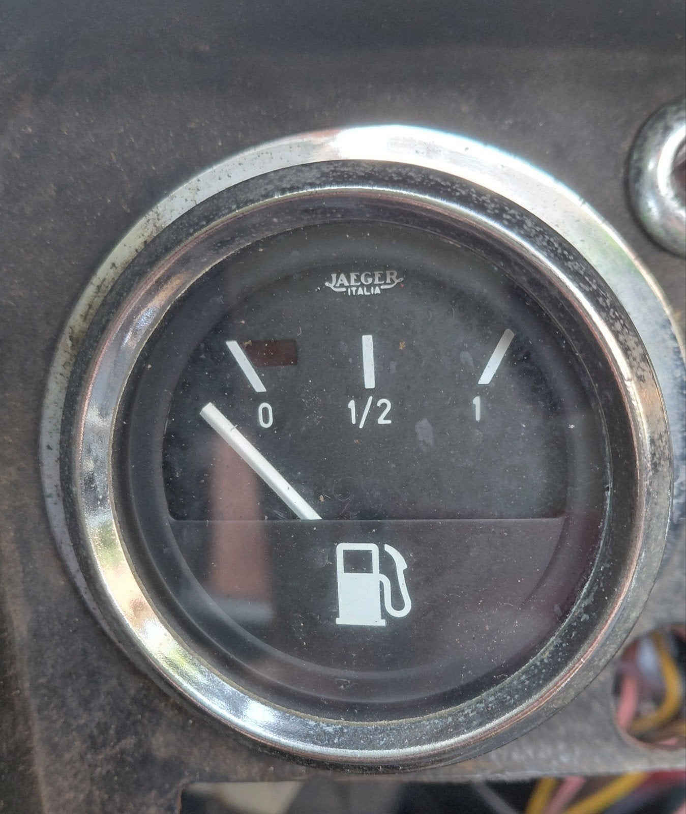 Jaeger Italia Brandstofmeter -ALFA ROMEO Klassieke Auto Onde, Ophalen of Verzenden, Gebruikt, Overige automerken