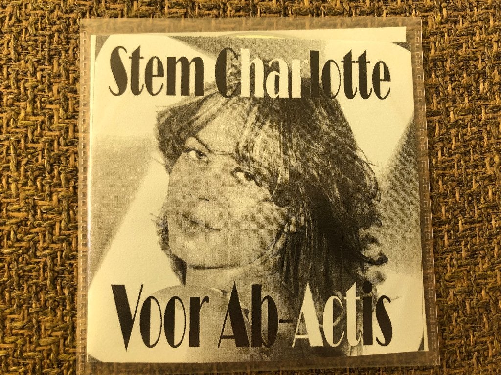 Stem Charlotte Idols promotie plaatje voor Ab-Actis., Ophalen of Verzenden, Nieuw in verpakking, 10 inch