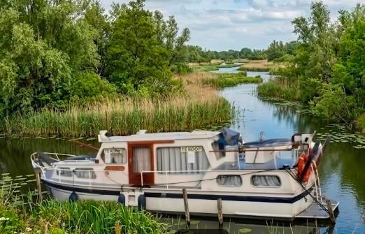 Faber kruiser met boeg en hekschroef 11,50 mtr, Watersport en Boten, Motorboten en Motorjachten, Ophalen, Gebruikt, Staal, Diesel