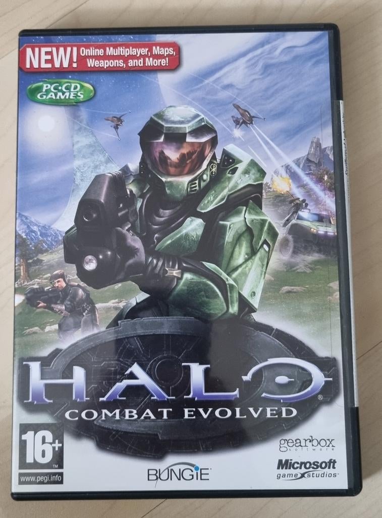 Halo Combat Evolved PC CD-ROM, Spelcomputers en Games, Online, Gebruikt, Shooter, Ophalen of Verzenden