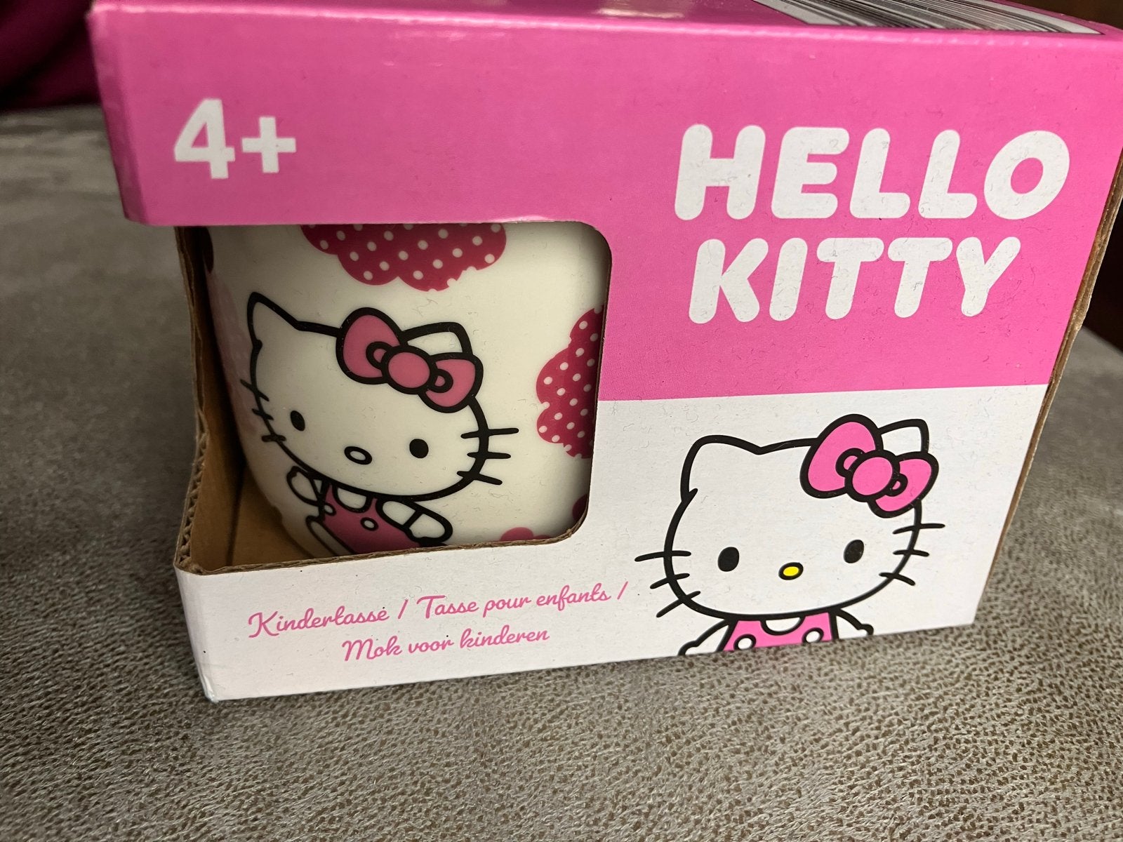 Hello Kitty Mok voor kinderen - Nieuw in verpakking, Overige typen, Nieuw, Ophalen of Verzenden, Steen/keramiek
