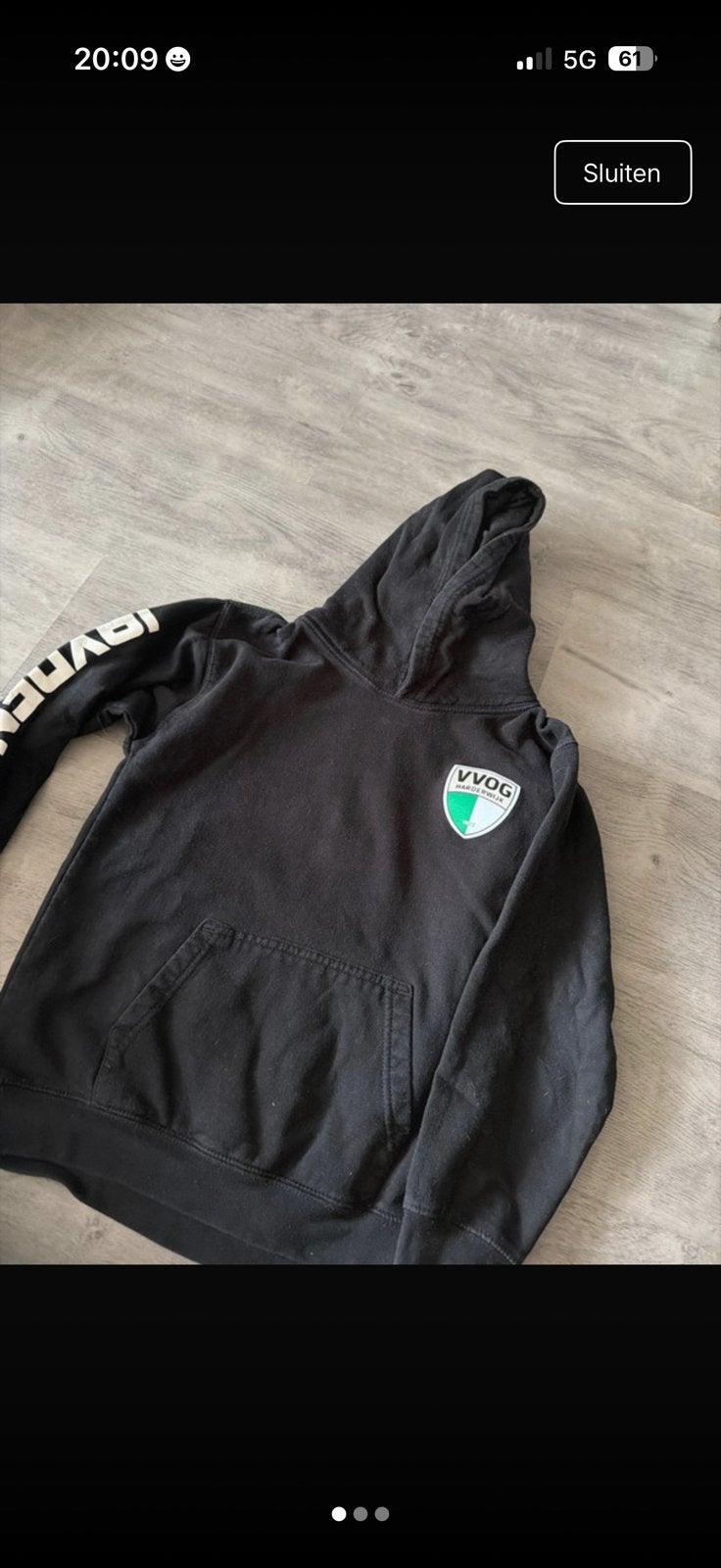 Sweater VVOG Harderwijk, Kinderen en Baby's, Kinderkleding | Maat 146, Ophalen of Verzenden, Zo goed als nieuw, Jongen of Meisje