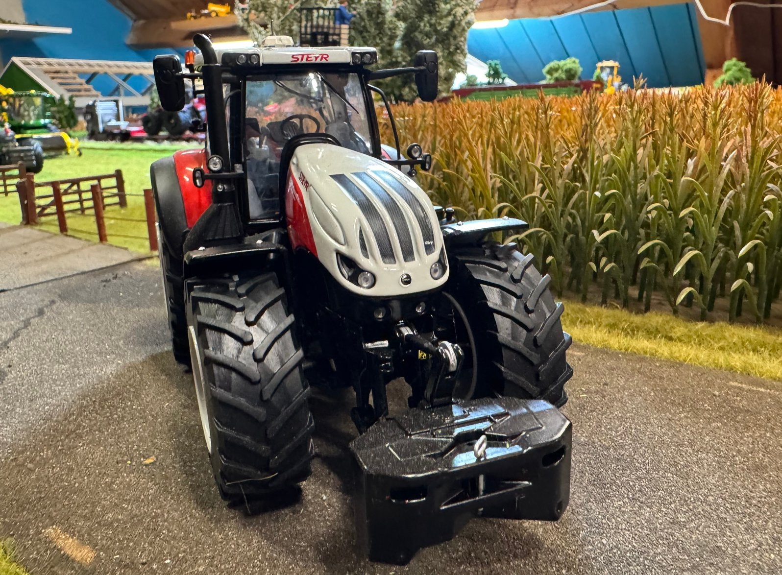 Marge Models Steyr 6300 Terrus CVT, Ophalen of Verzenden, Zo goed als nieuw, Tractor of Landbouw, Overige merken