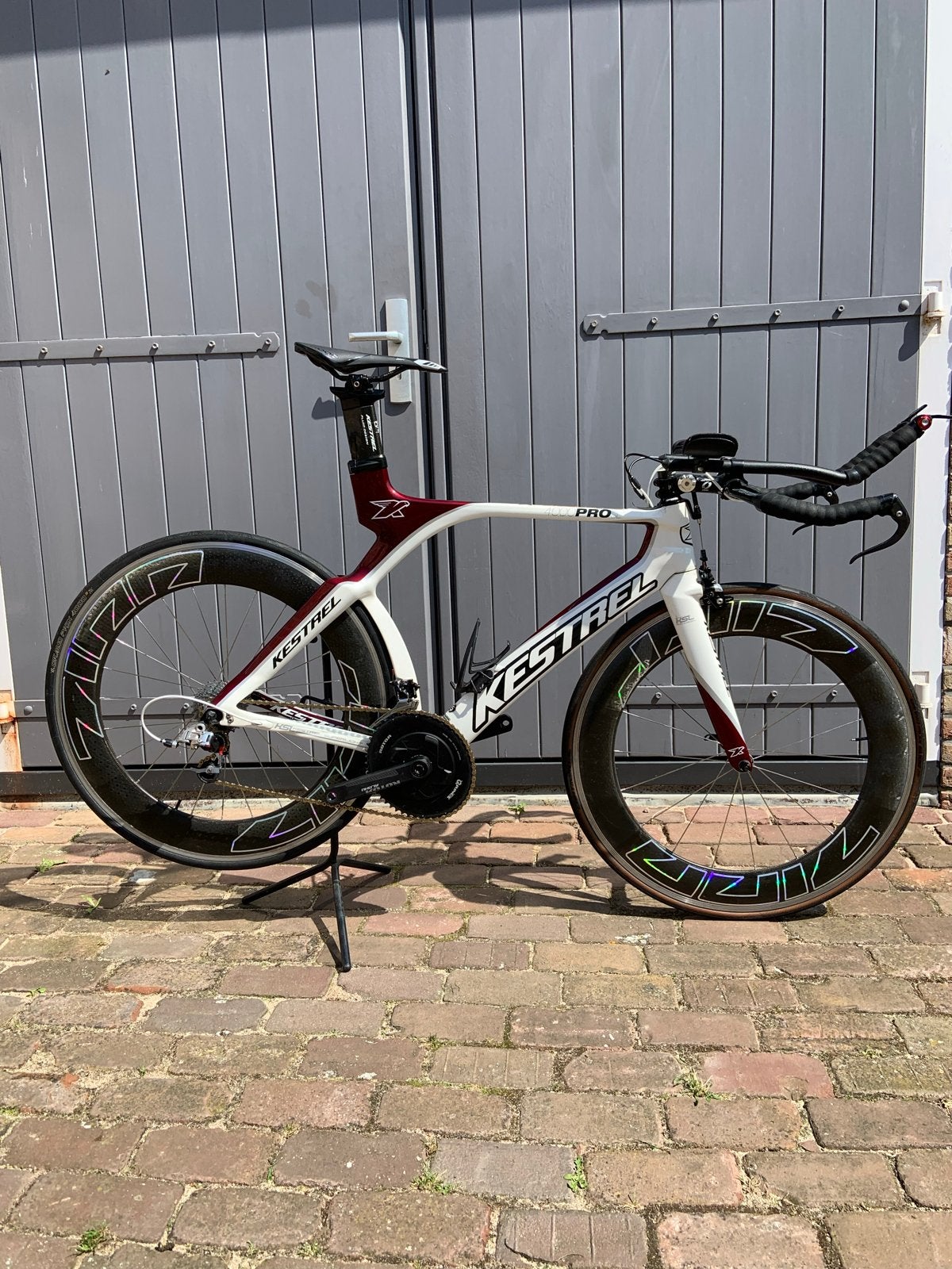 Zipp wielset carbon 80 mm velgen 11 speed, clincher, Gebruikt, Racefiets, Carbon, Ophalen