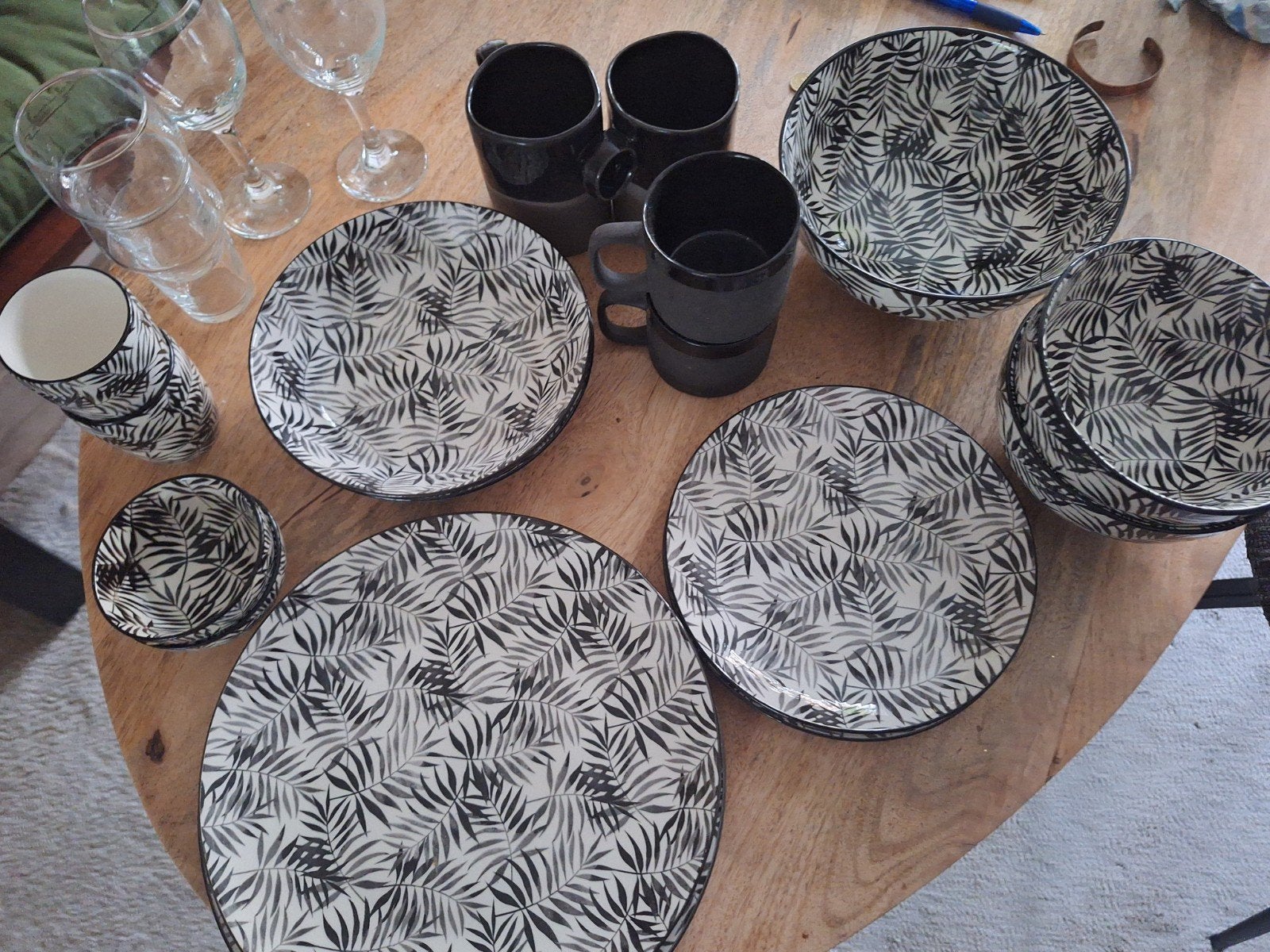 servies, Huis en Inrichting, Ophalen of Verzenden, Porselein, Overige stijlen, Bord(en)
