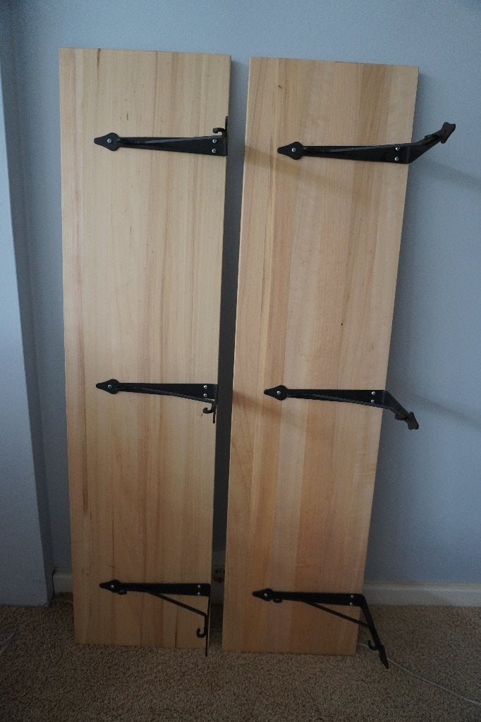 Wandplanken Ikea Tranhult Krokshult 120 x 30 cm, Ophalen, Zo goed als nieuw