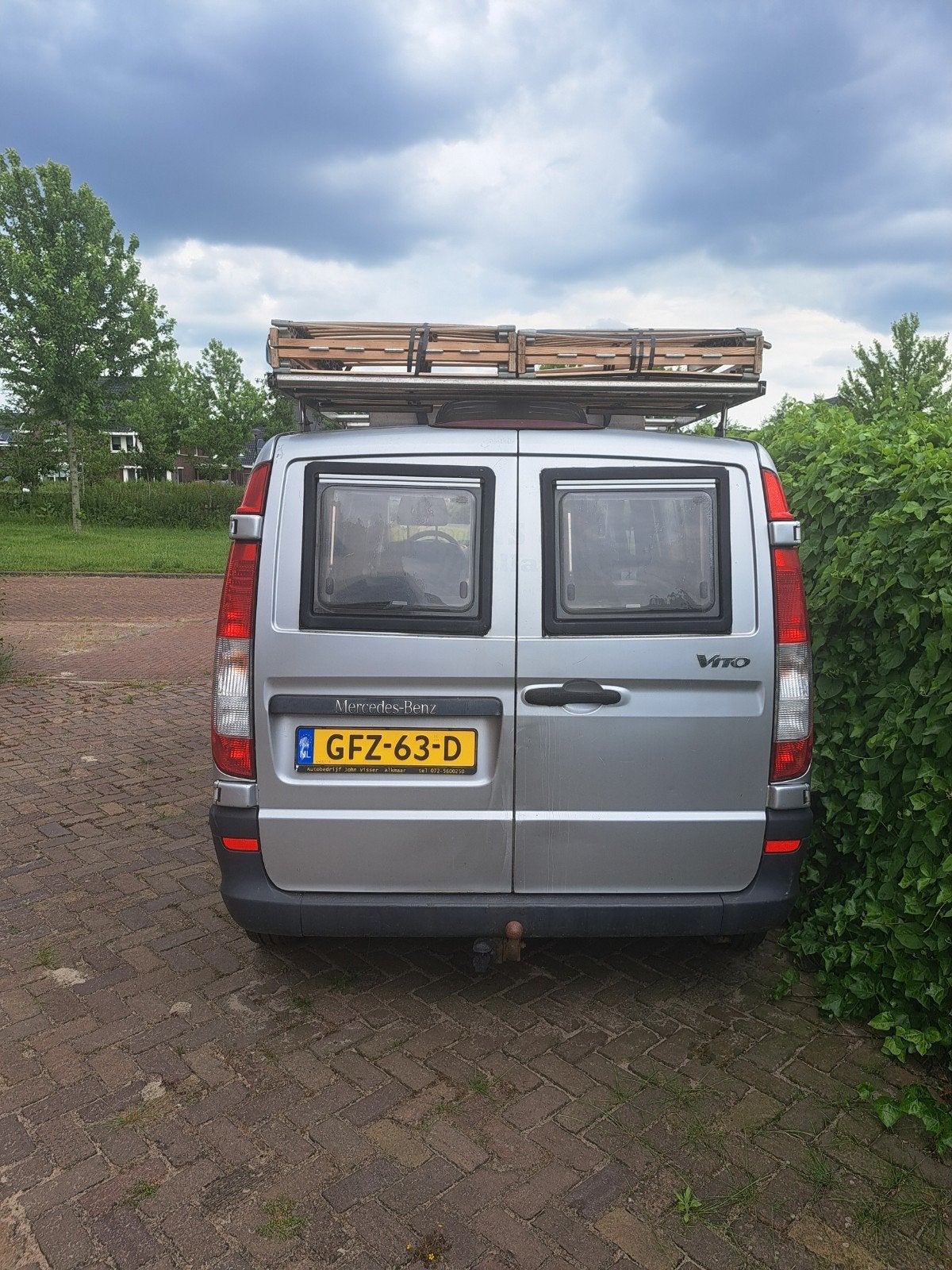 Mercedes Vito camper 2006, Chemisch toilet, Tot en met 2, Particulier, Koelkast