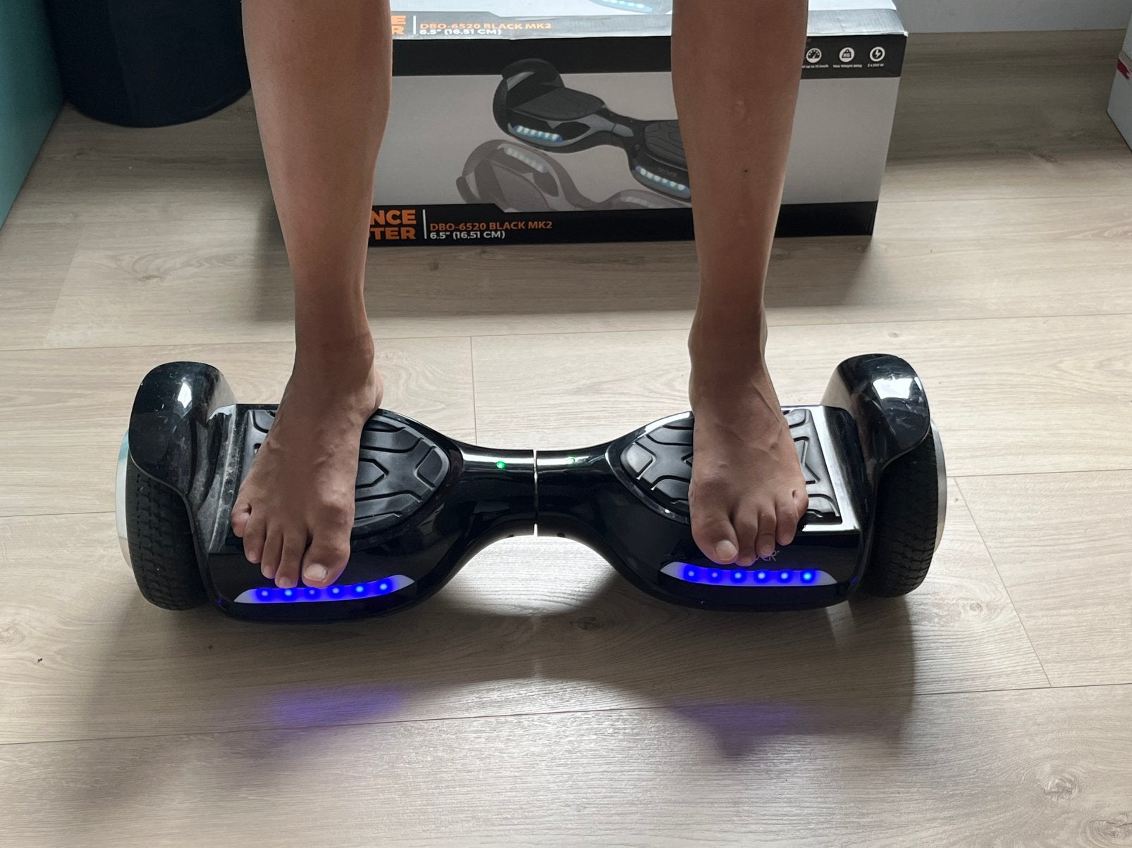 Denver Hoverboard DBO-6520 Black MK2, Ophalen of Verzenden, Gebruikt, Overige typen