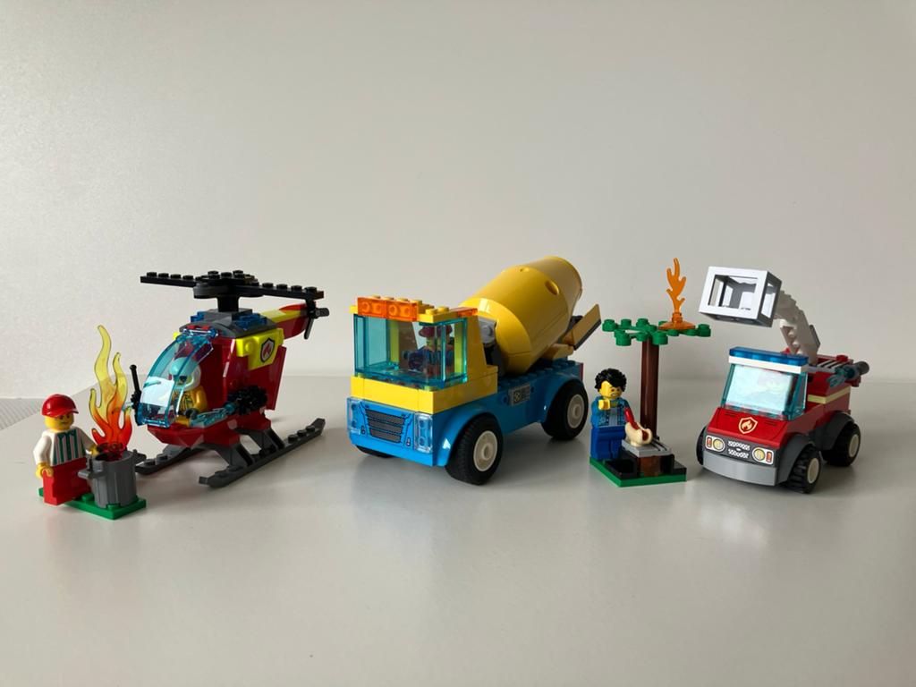 LEGO City 4+ sets 60212, 60318 en 60325, City, Lego, Ophalen of Verzenden, Zo goed als nieuw