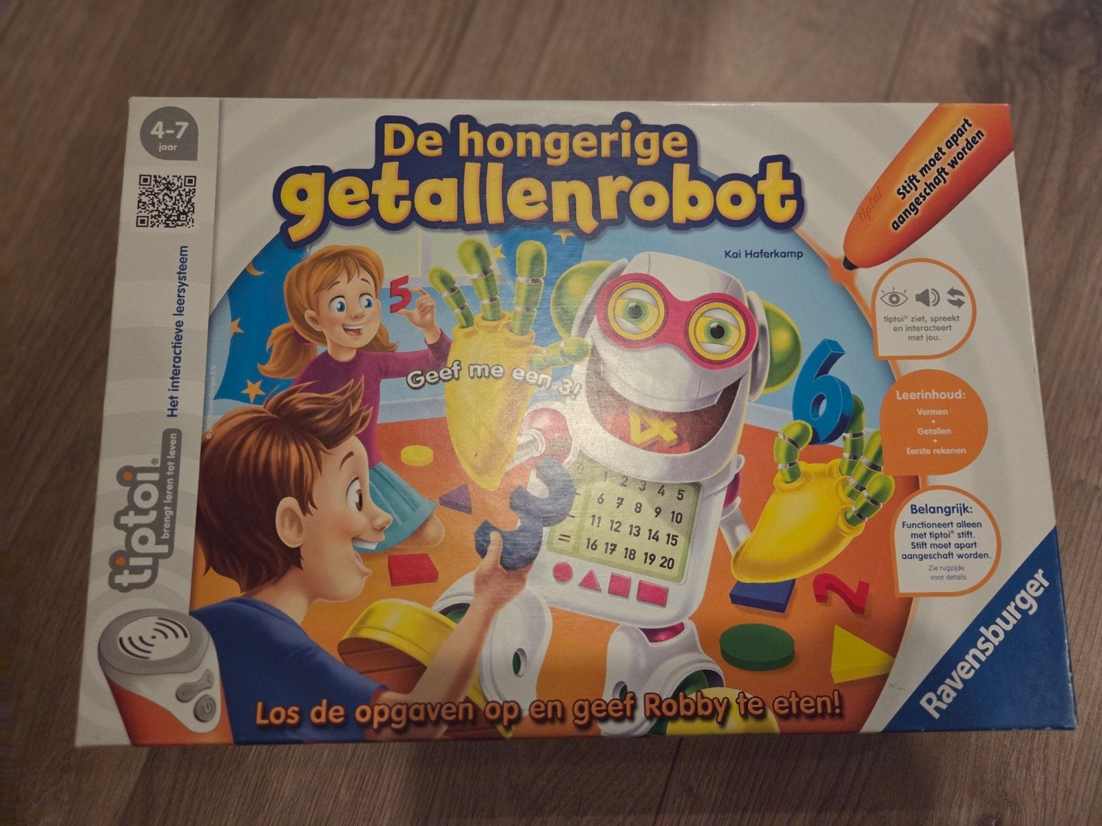 Tiptoi De Hongerige Getallenrobot - Ravensburger, Ophalen of Verzenden, Zo goed als nieuw, Rekenen