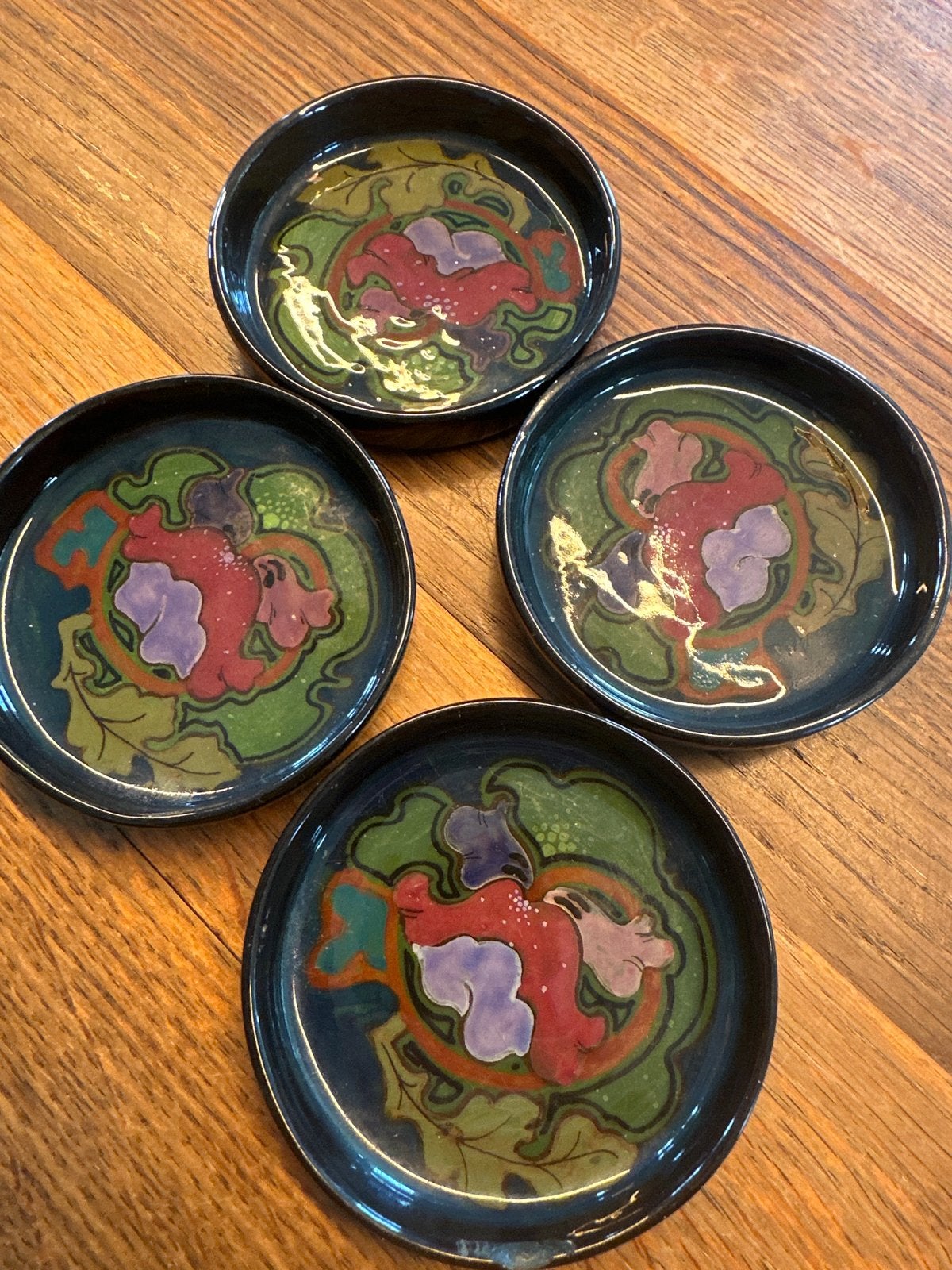 Set van 4 Regina Gouda Holland onderzetters, Antiek en Kunst, Ophalen of Verzenden