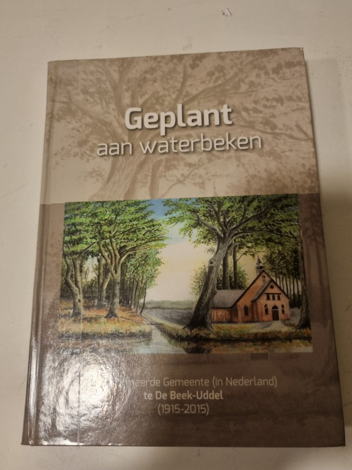 Geplant aan waterbeken, De geschiedenis van de GGiN Uddel., Ophalen of Verzenden, Gelezen, Christendom | Protestants