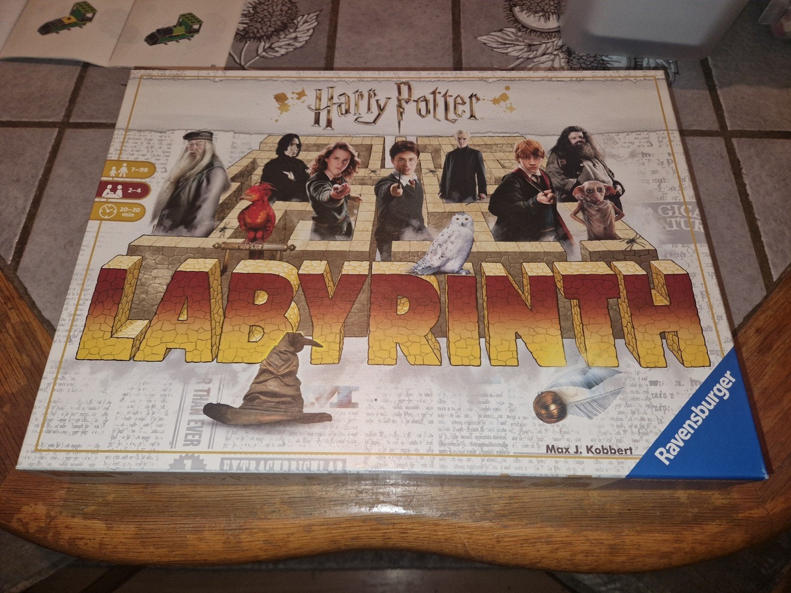 Harry Potter Labyrinth Ravensburger Spel, Ophalen of Verzenden, Zo goed als nieuw, Ravensburger