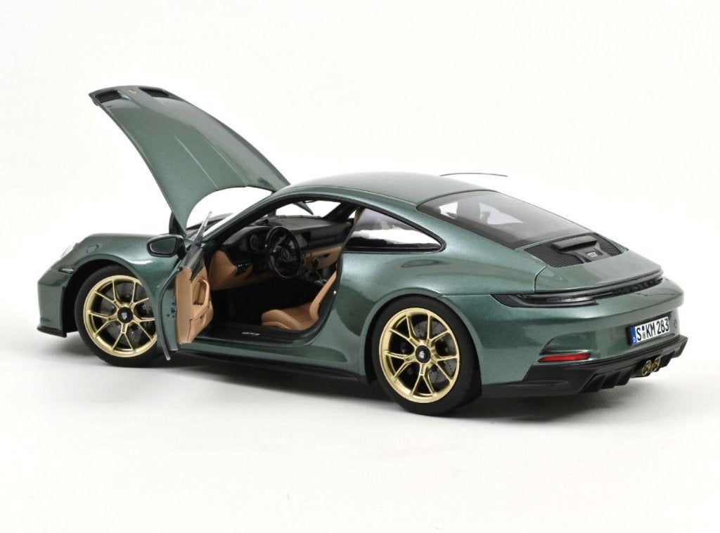 Porsche 911 GT3 TOURING Groen 2021 1/18 NOREV ref. 187382, Verzenden, Nieuw, Auto, Norev