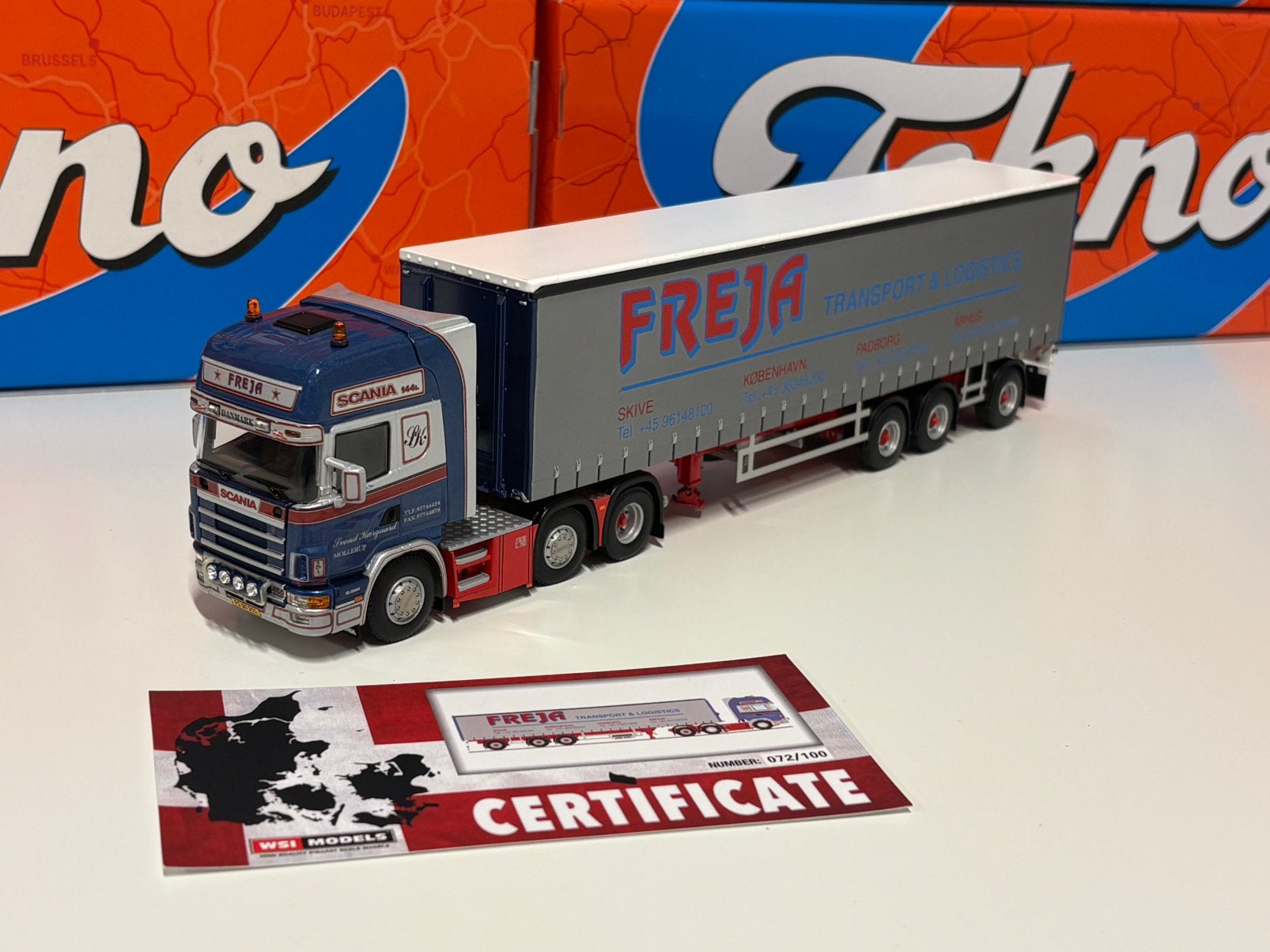 Wsi Freja, Ophalen of Verzenden, Zo goed als nieuw, Bus of Vrachtwagen, Wsi