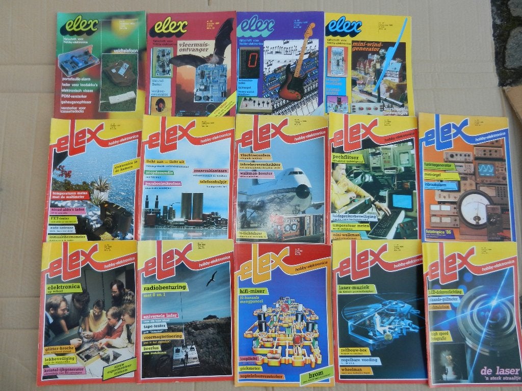 Tijdschriften Elex Elektuur, Ophalen of Verzenden, Gelezen
