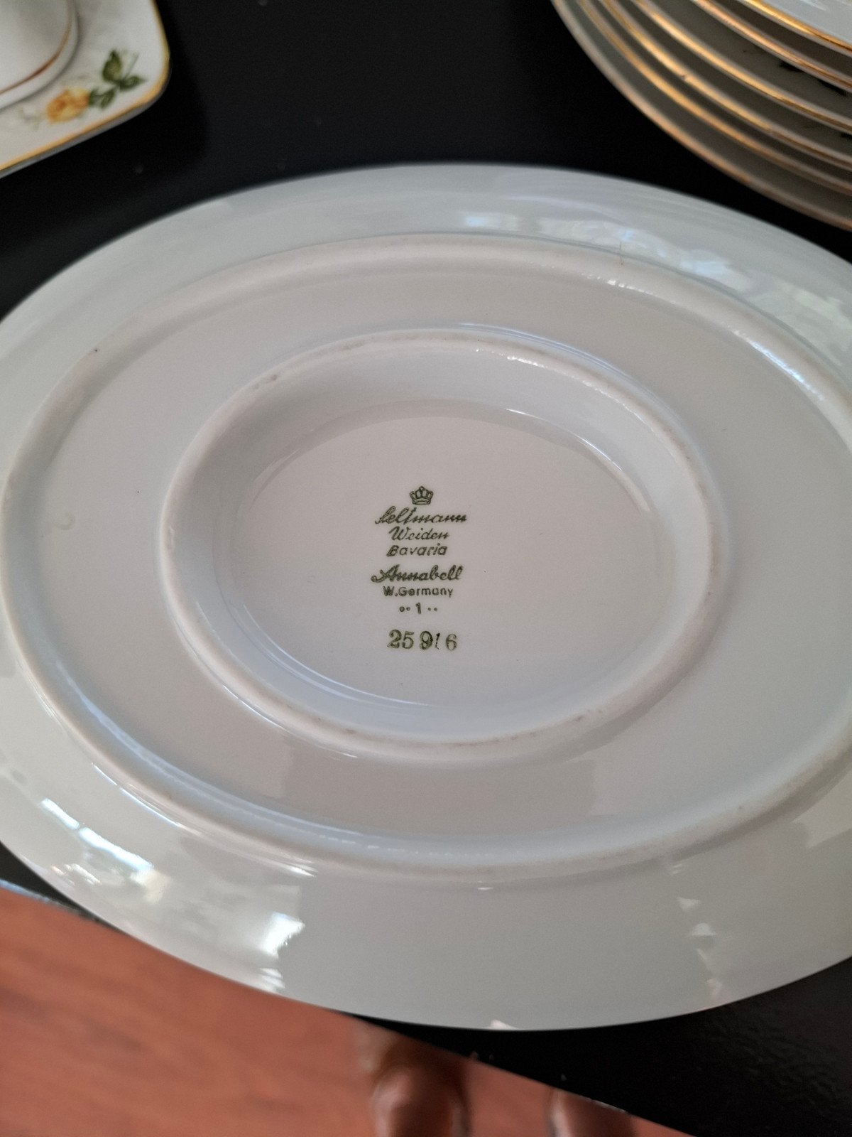Uitgebreid Arzberg Bavaria Annabell servies, Ophalen