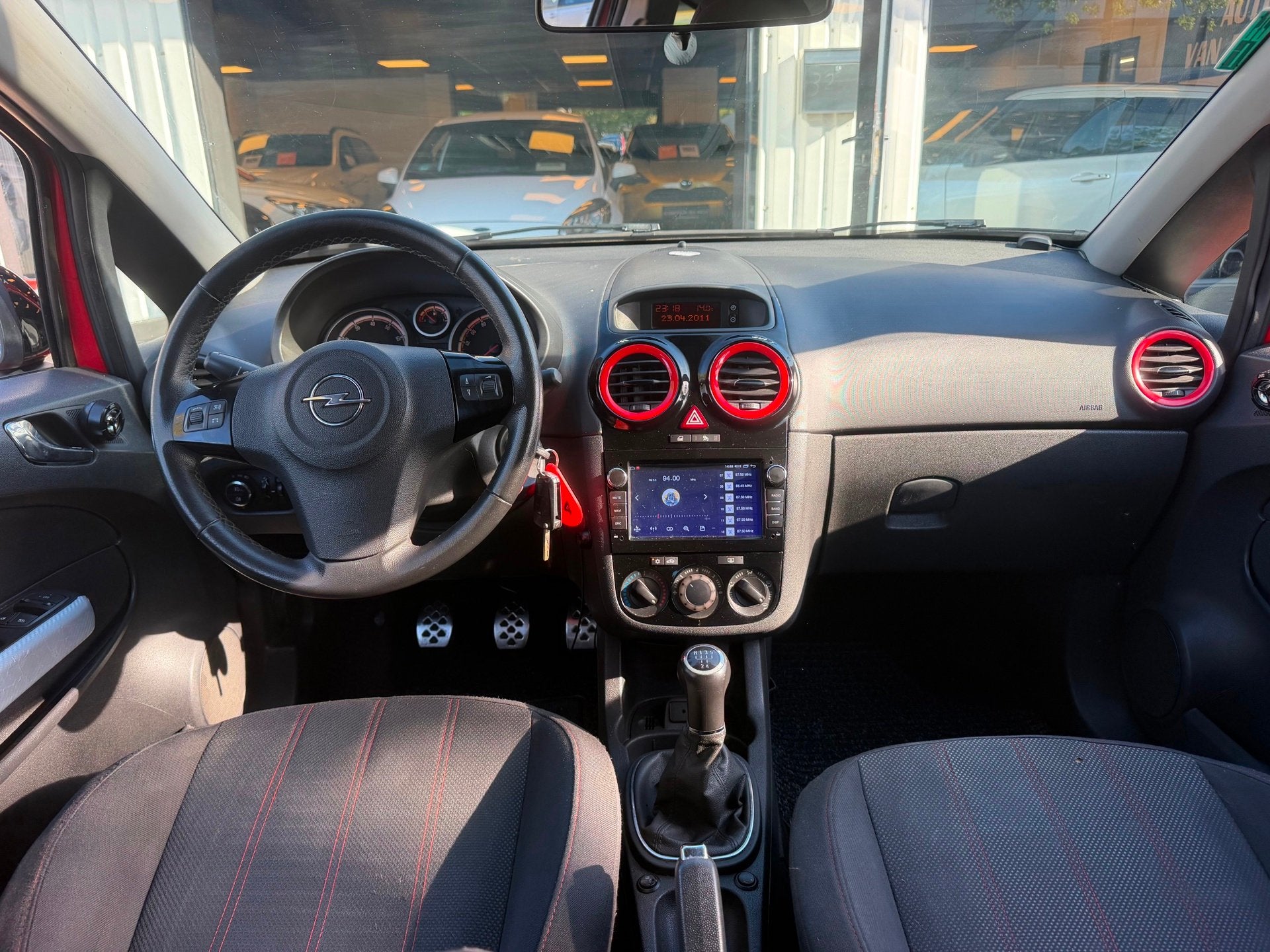 Opel Corsa 1.4-16V Opc-Line|Color Edition|Airco|Navi|Lmv|Ele, Voorwielaandrijving, Euro 5, Stof, Gebruikt