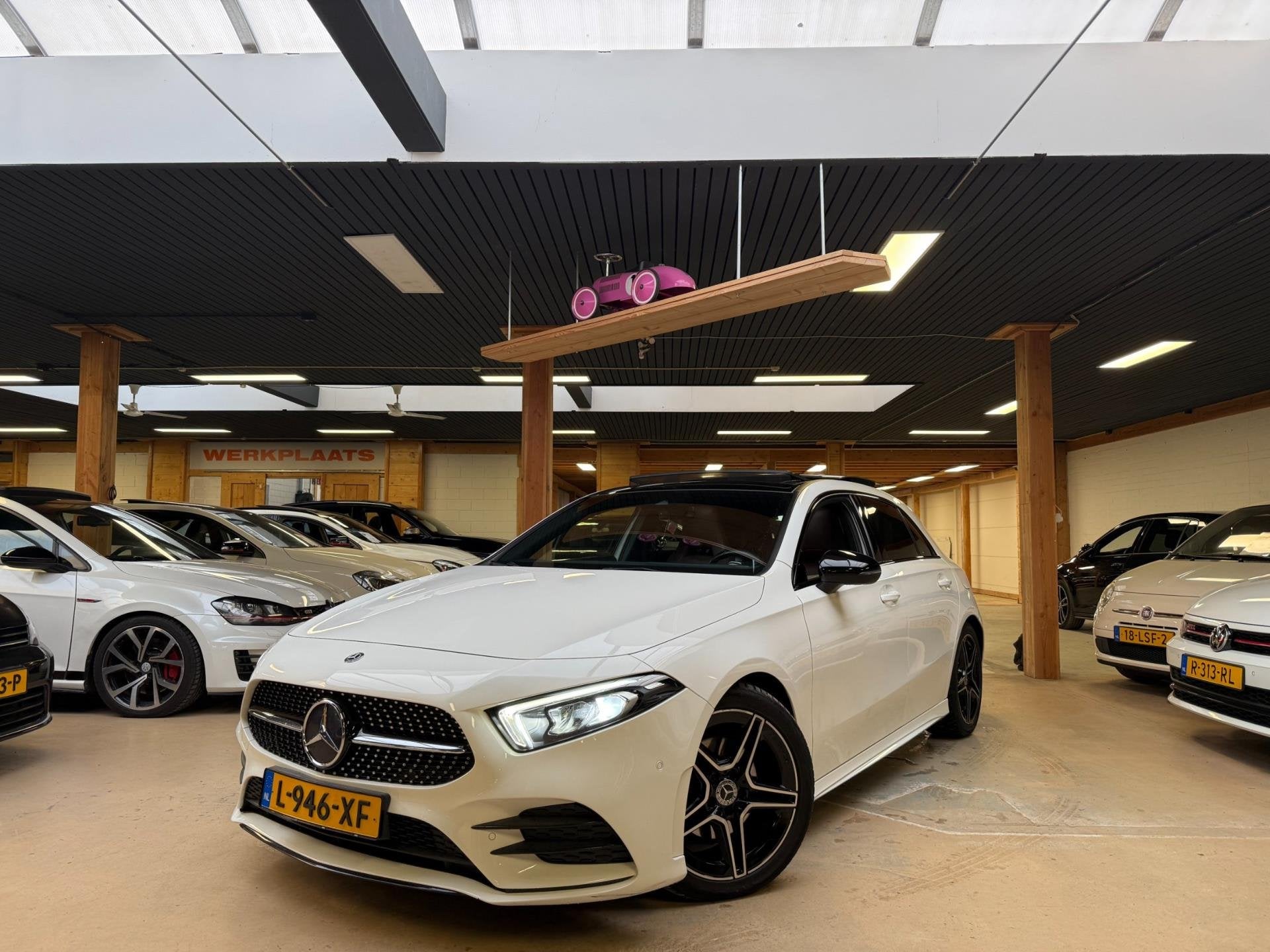 Mercedes-Benz A-klasse 180 d Business Solution AMG Upgrade P, Auto's, 1345 kg, Gebruikt, Euro 6, 4 cilinders