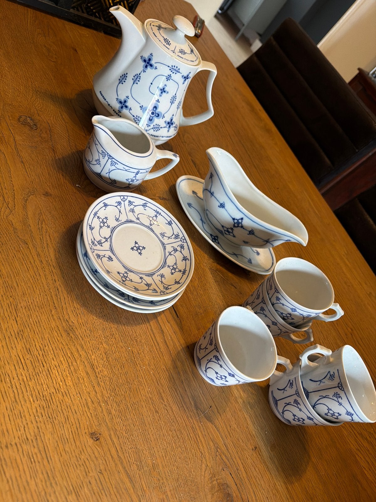 Antiek Jager Eisenberg servies uit 1869, Ophalen of Verzenden