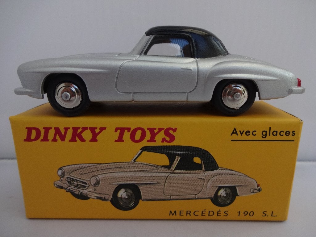 Mercedes Benz 190 SL Zilver nr: 526 van Dinky Toys 1:43, Hobby en Vrije tijd, Modelauto's | 1:43, Ophalen of Verzenden, Nieuw