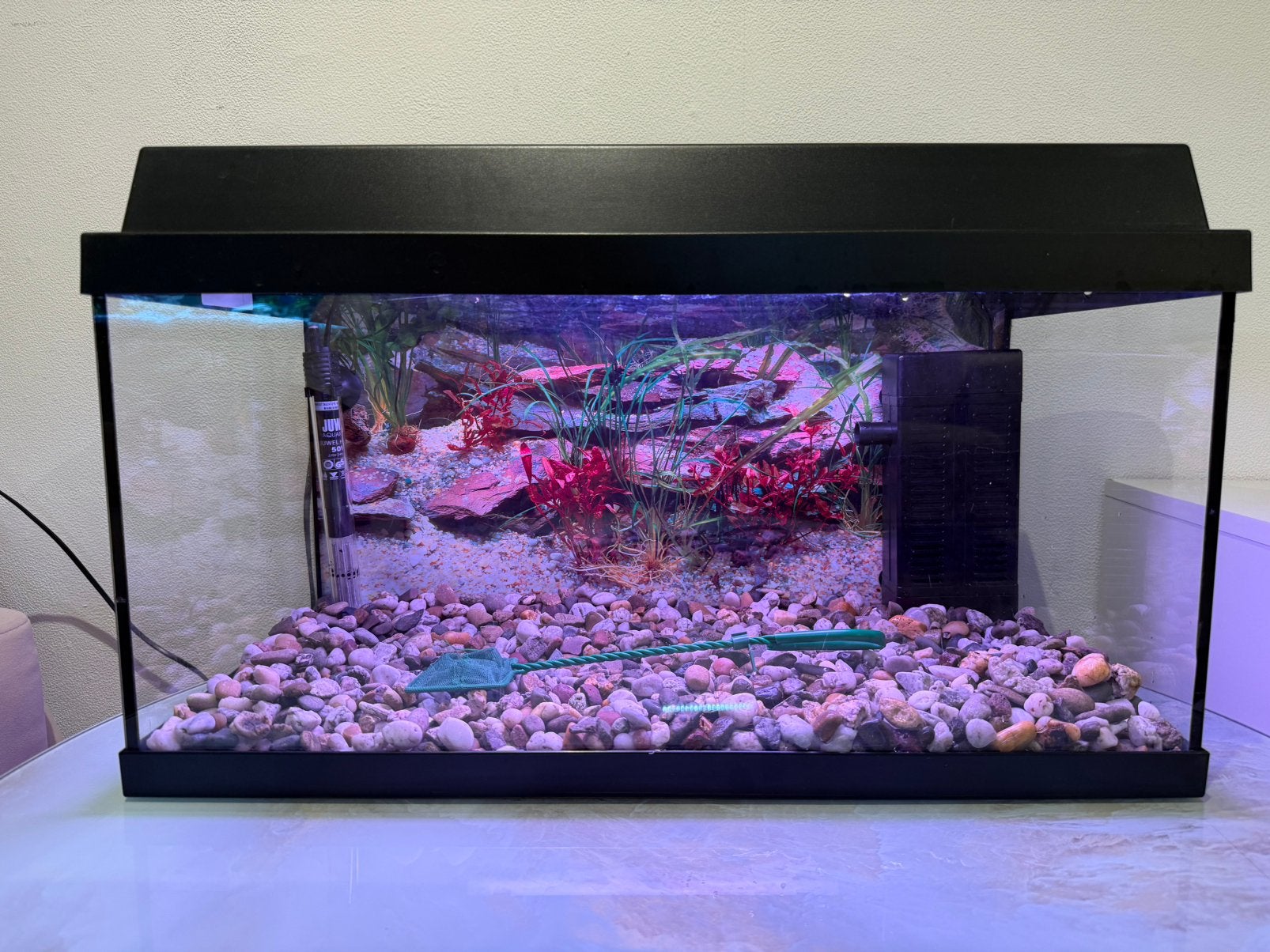 Aquarium 50L, Dieren en Toebehoren, Zo goed als nieuw, Leeg aquarium, Juwel, Ophalen