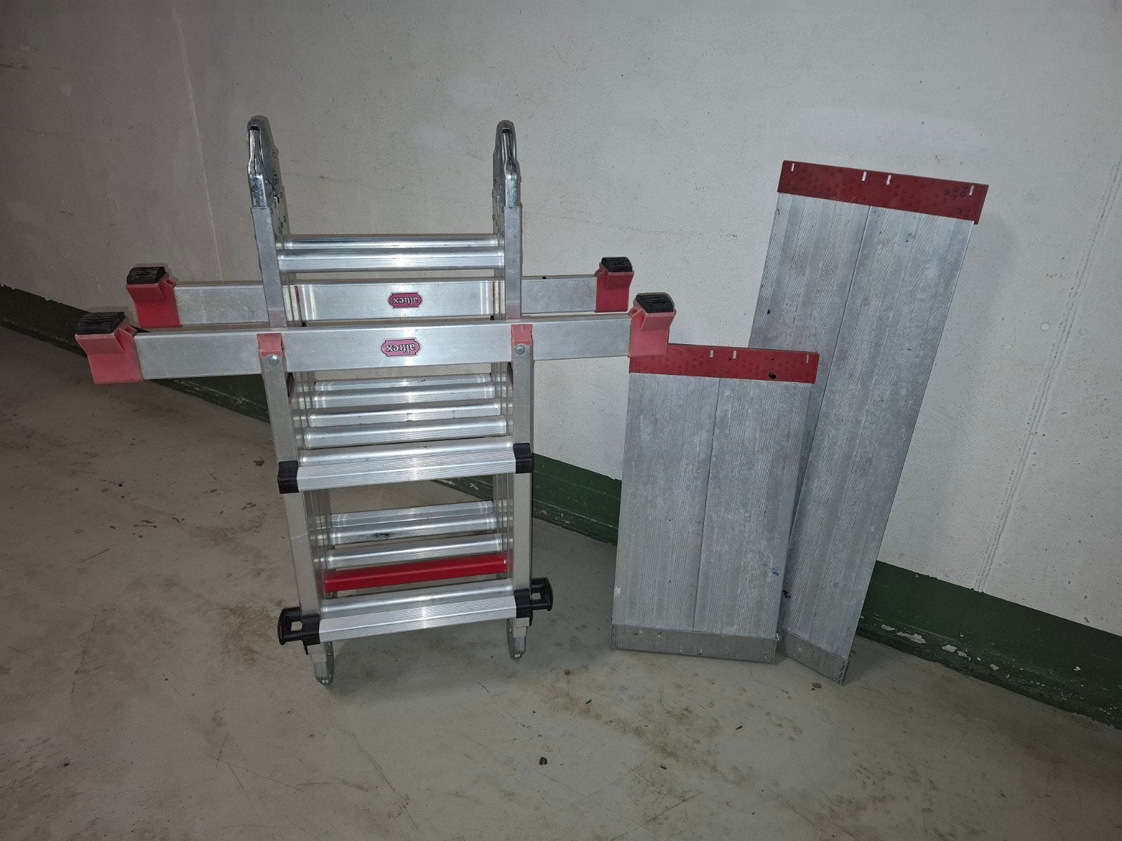 Altrex Varitrex All-in-One ladder, Doe-het-zelf en Verbouw, Ladders en Trappen, Ophalen, Gebruikt, Ladder, Opvouwbaar of Inschuifbaar