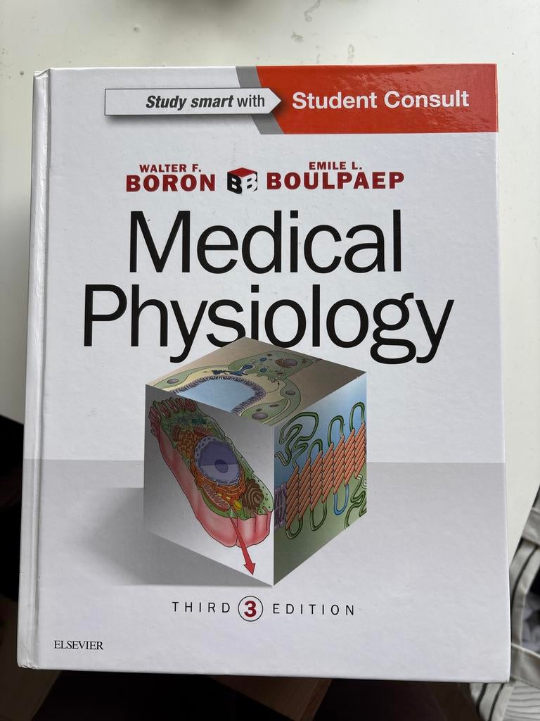 Medical Physiology - Boron & Boulpaep - 3e editie, Boeken, Ophalen of Verzenden, Beta, Gelezen, WO