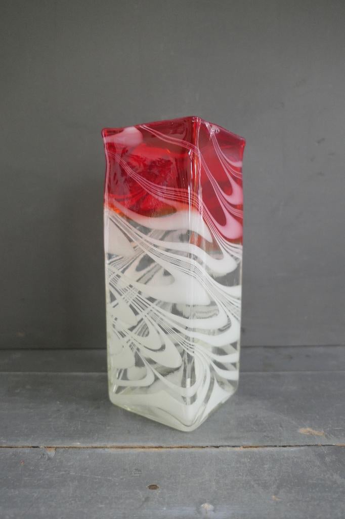 Vintage Carlo Moretti vaas glas jaren '70, Verzenden