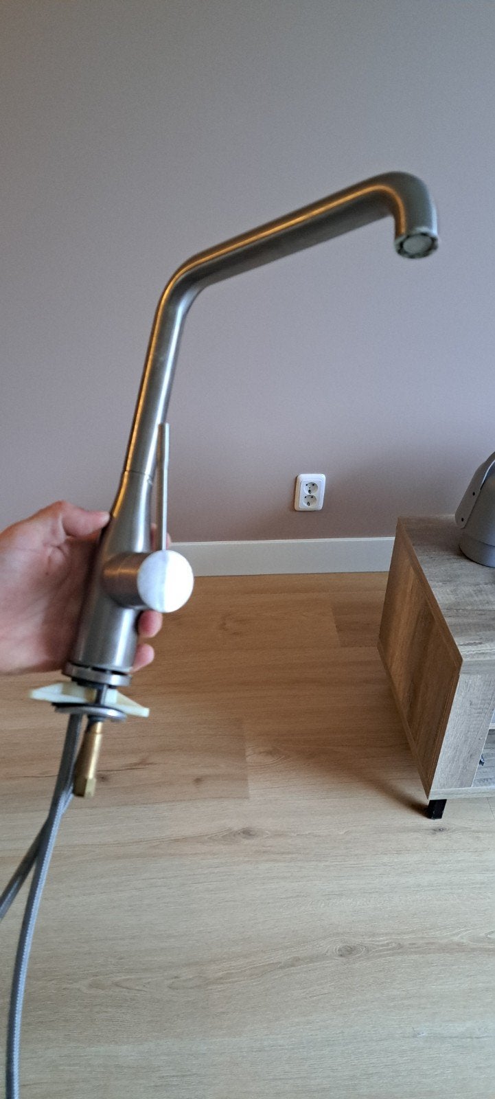 Grohe Keukenkraan - Gebruikt, in goede staat, Ophalen, Gebruikt, Grohe, Zilver