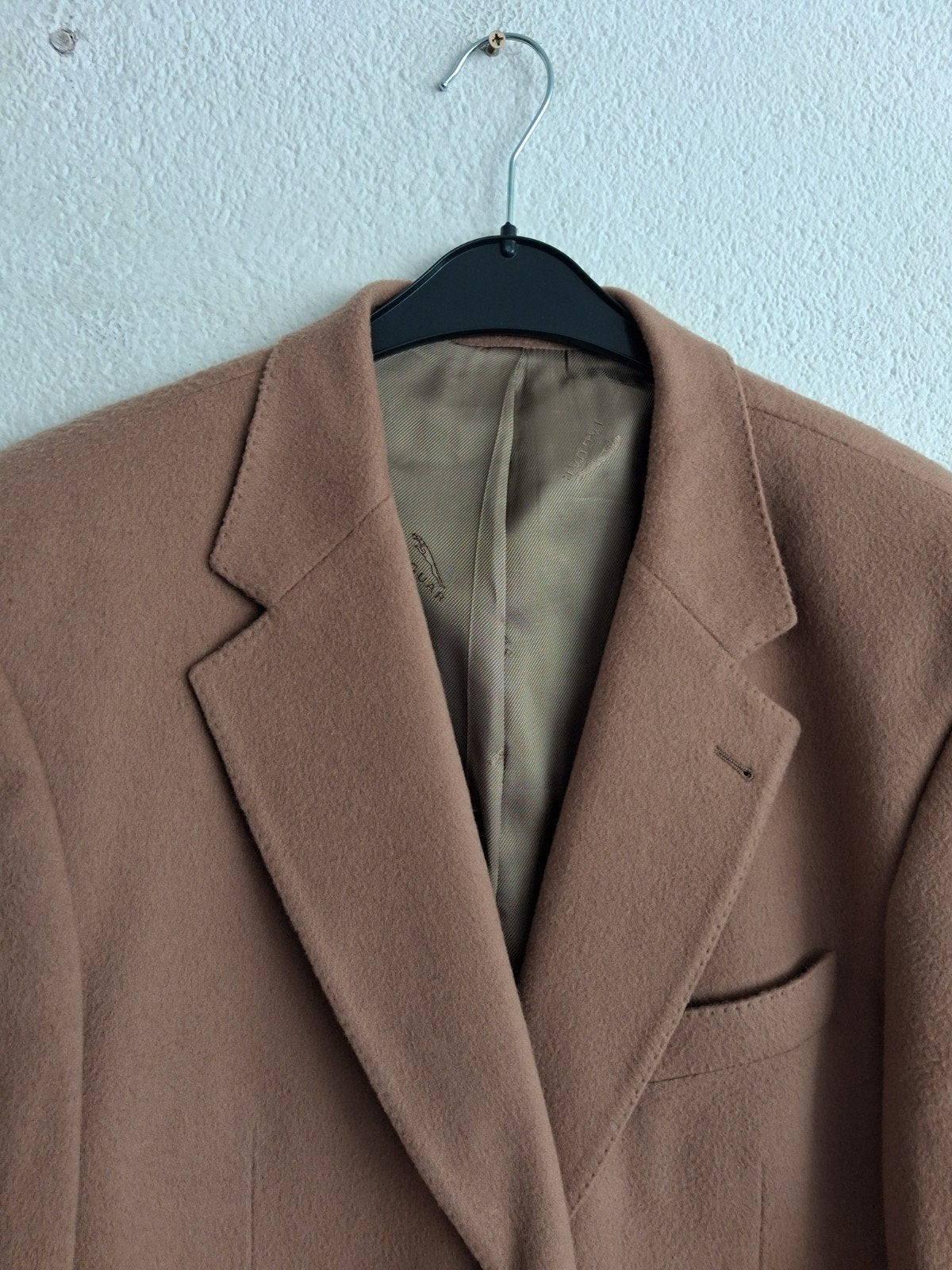 Jaguar Heren Blazer - Wol & Kasjmier - Maat L, Maat 52/54 (L), Bruin, Jaguar, Ophalen of Verzenden