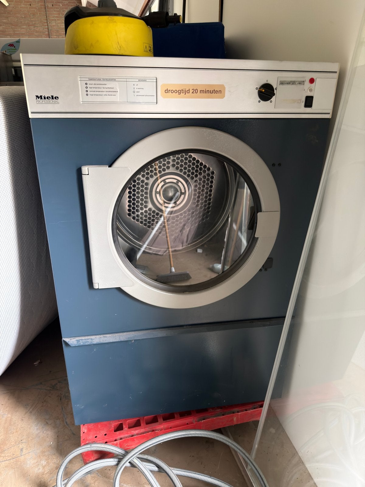 Miele Professional T5200 Industriële Droger – 400V, Witgoed en Apparatuur, Wasdrogers, Ophalen, Gebruikt, 10 kg of meer, Luchtafvoer