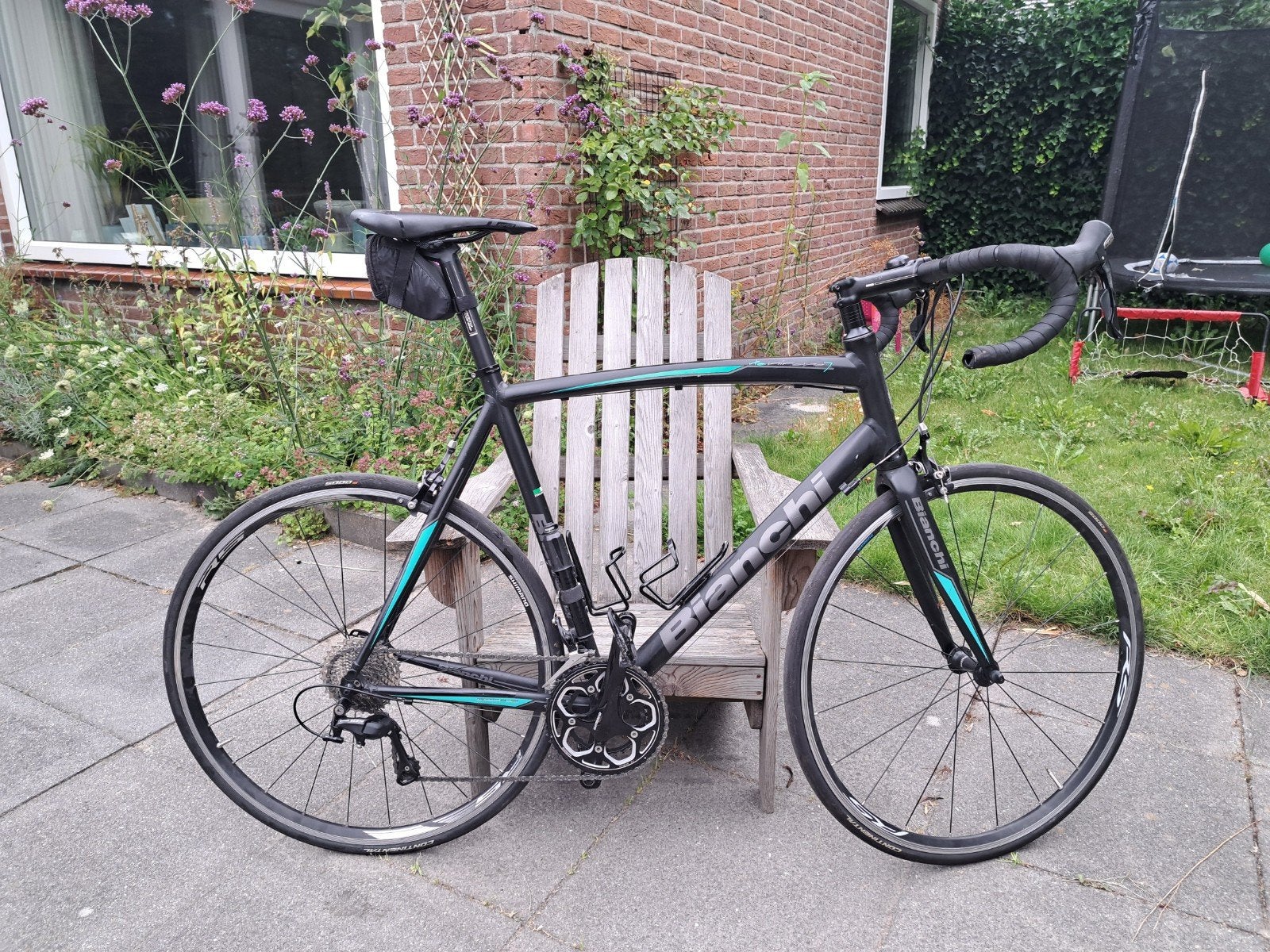 Bianchi Via Nirone 7 – Shimano 105 2x11 – framemaat 61 cm, 28 inch, Gebruikt, Aluminium, 15 tot 20 versnellingen
