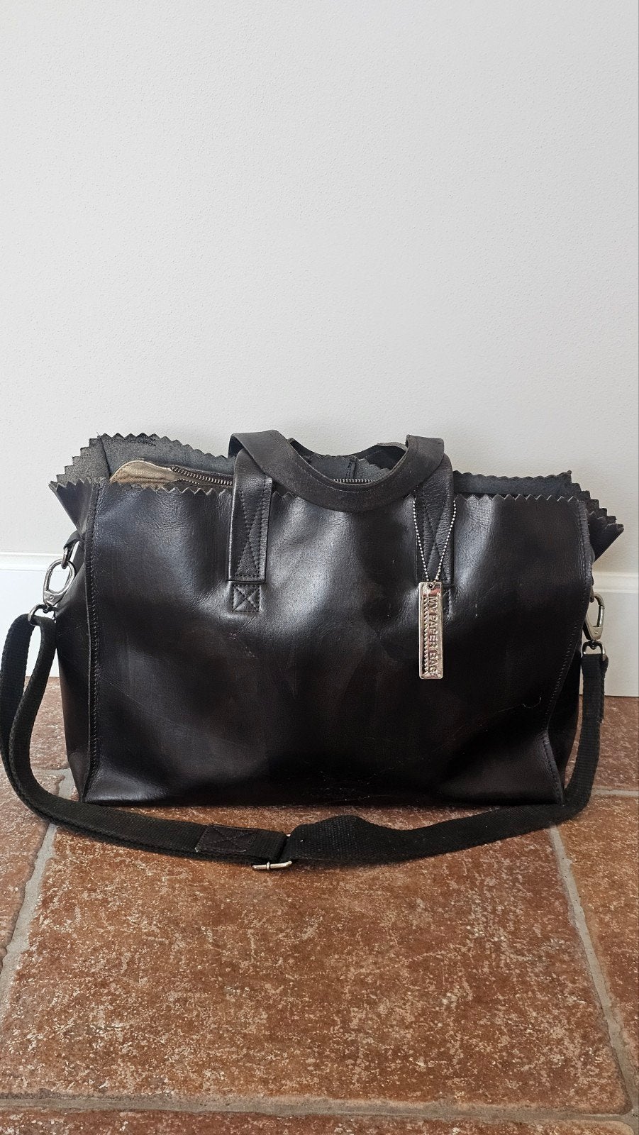 Luiertas mombag my o my paperbag, Kinderen en Baby's, Luiertassen, Ophalen of Verzenden, Gebruikt
