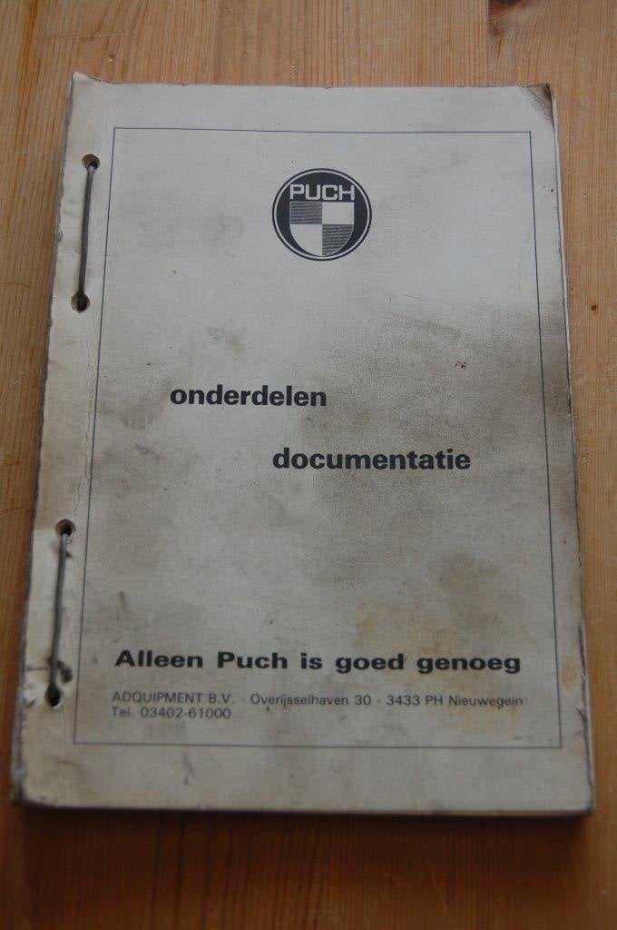 Puch Rider Macho onderdelenboek, Fietsen en Brommers, Handleidingen en Instructieboekjes, Ophalen of Verzenden, Nieuw