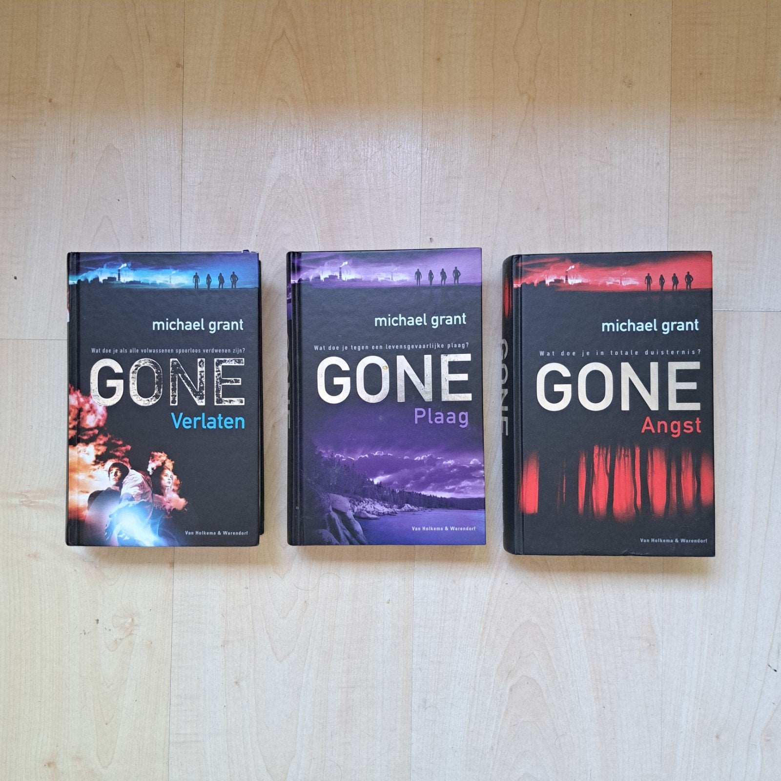Michael Grant - Gone serie (deel 1, 2, 3), Boeken, Romans, Ophalen of Verzenden, Gelezen, Michael Grant, Nederland