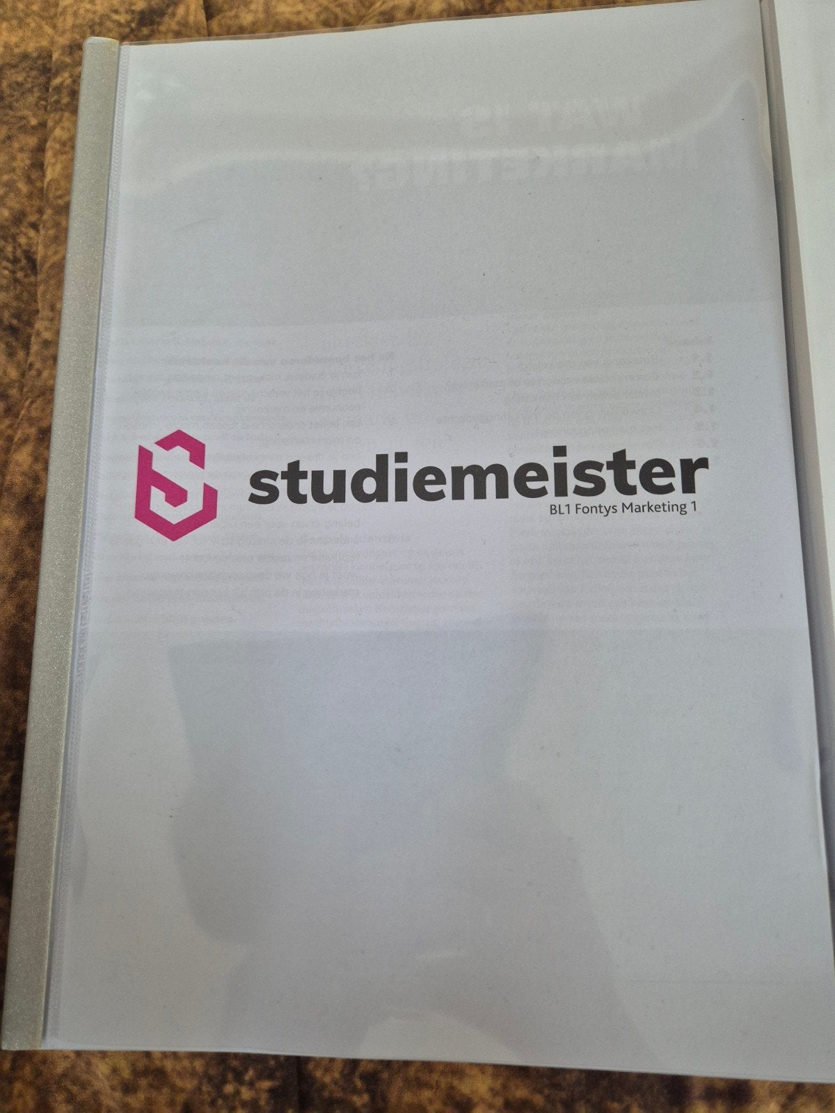 Studiemeister BL Fontys Marketing 1 en Retailmarketing, Boeken, Studieboeken en Cursussen, Ophalen of Verzenden, Beta, Zo goed als nieuw