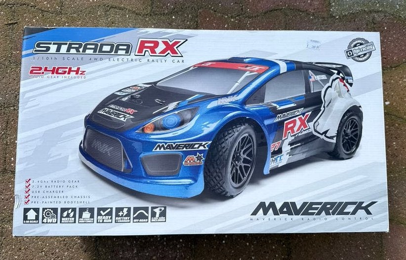 Maverick Strada RX 1/10 Schaal 4WD Elektrische Rally Auto, Ophalen of Verzenden, Nieuw, Auto