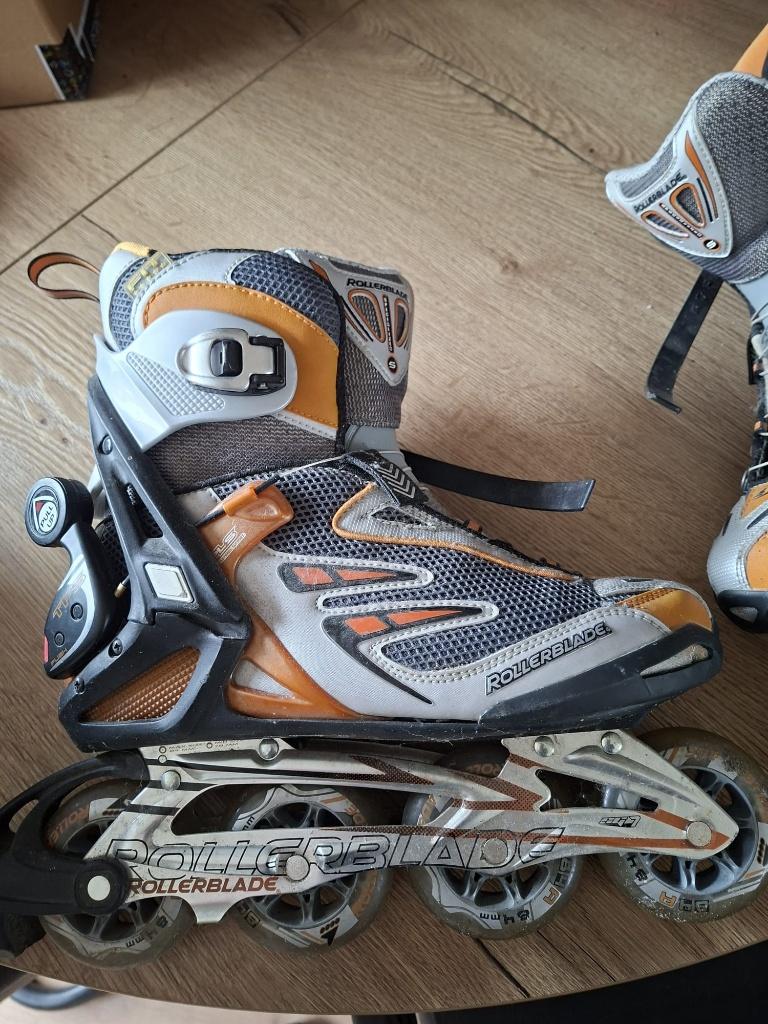Rollerblade Crossfire 4,0 (skeelers), Sport en Fitness, Kinderen, Zo goed als nieuw, Inline skates 4 wielen, Ophalen