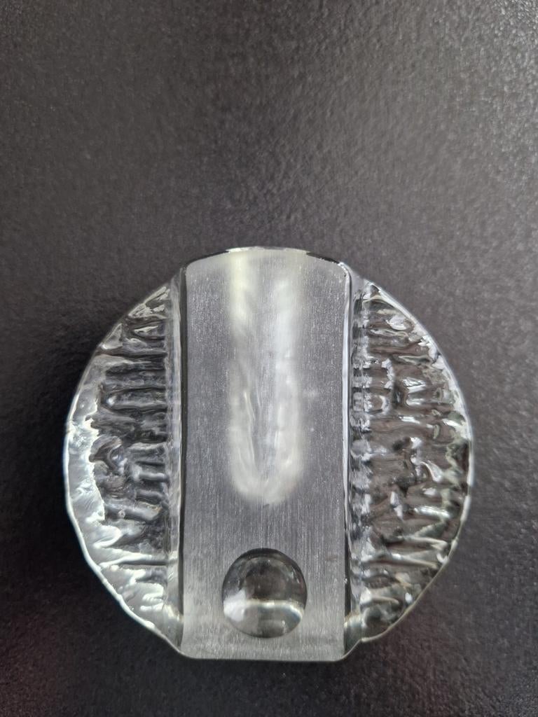 Vintage Walther Glas bullseye solifleur vaasje., Ophalen of Verzenden