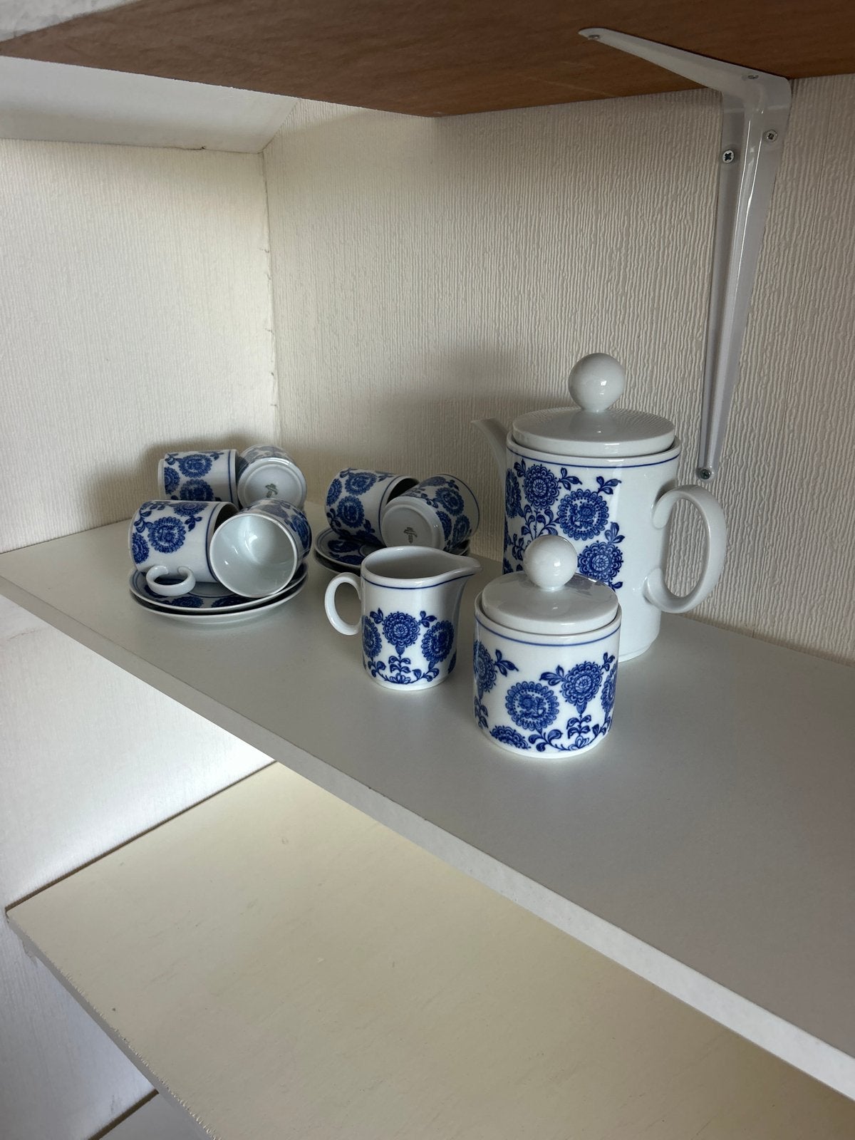 Vintage Winterling Schwarzenbach Porseleinen Koffieservies, Antiek en Kunst, Ophalen
