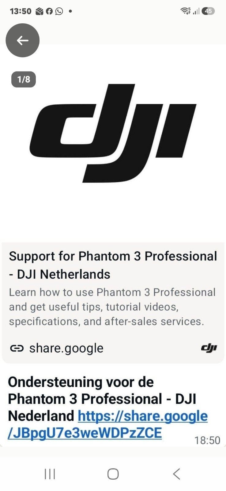 DJI Phantom 3 Professional Drone met 4K camera, Ophalen, Zo goed als nieuw, Cameradrone, Topkwaliteit