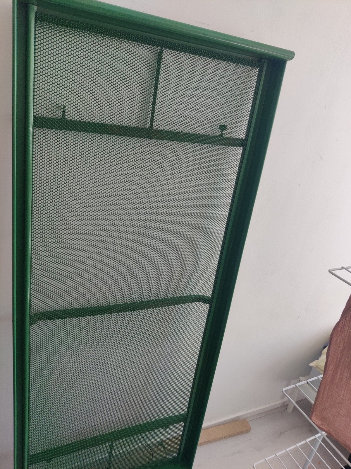 Stevig metalen bedframe voor klein eenpersoonsbed (180x80), Huis en Inrichting, Ophalen, Gebruikt, Eenpersoons, 190 cm of minder