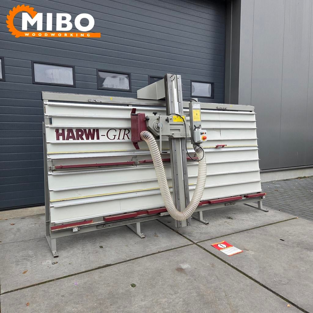 Harwi platenzaag Verticale wandzaag 2500 x 1250 mm * Compact, Harwi elcon striebig platenzaag wandzaag altendorf, 70 mm of meer